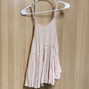 Flowy blush tank